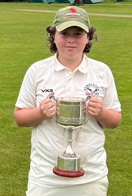 Elliot Midgley - with silverware